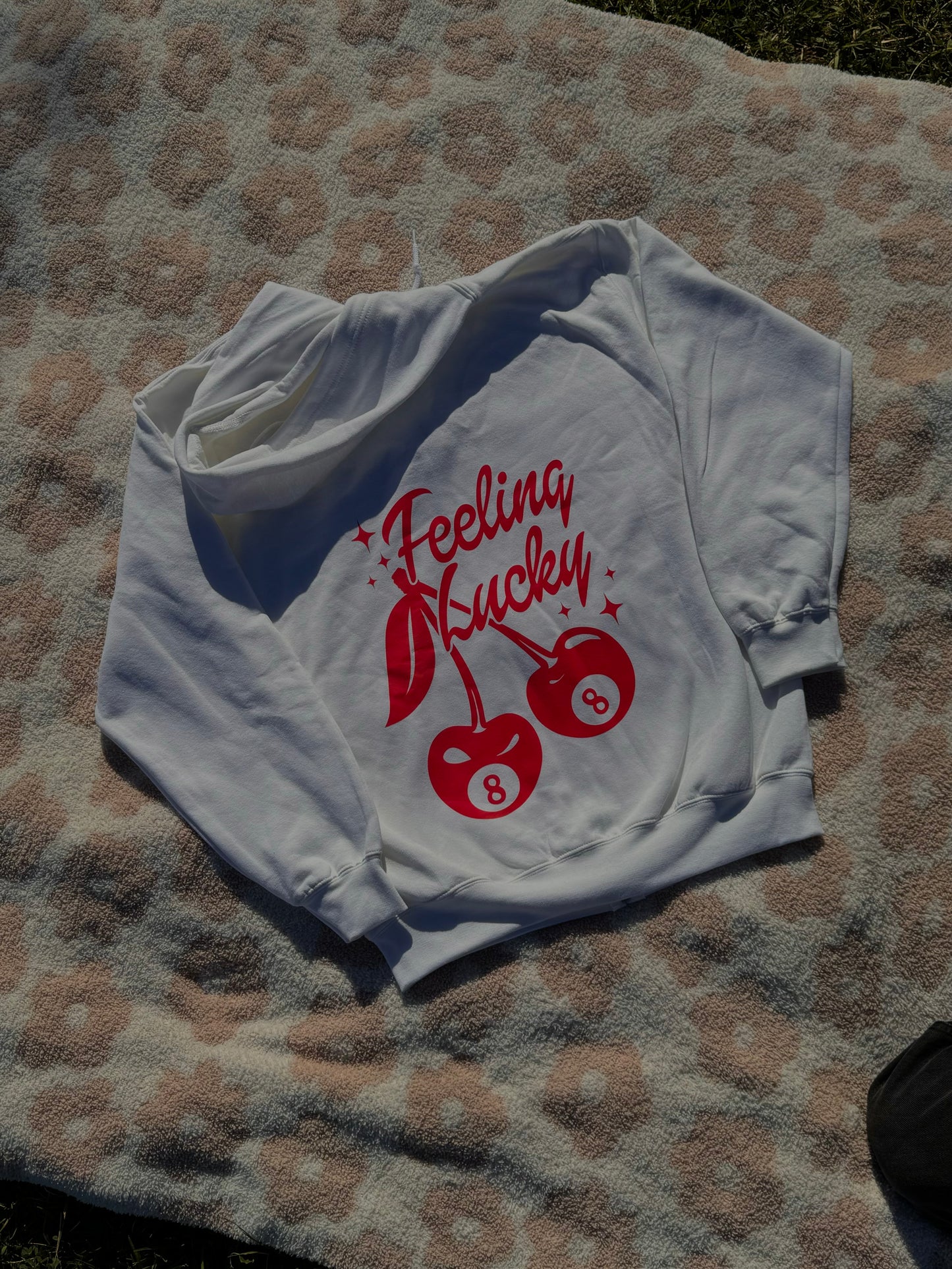 ‘Feeling Lucky’ Zip-Up